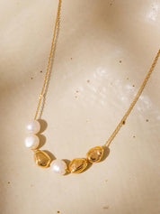 Maud Freshwater Pearl Beaded Necklace