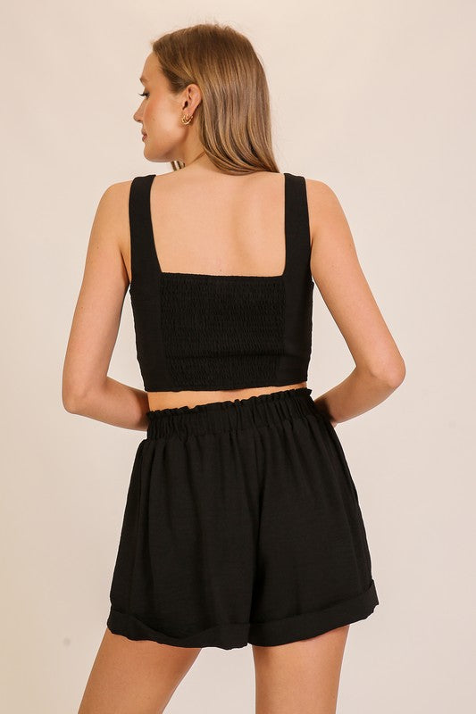 Siena Crop Top