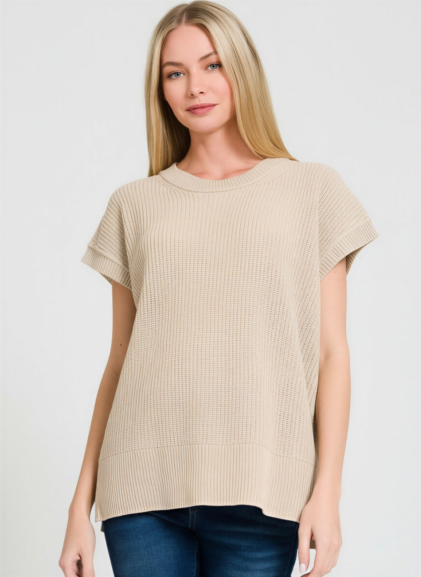 Arden Sweater Vest  - FINAL SALE - simple upper front