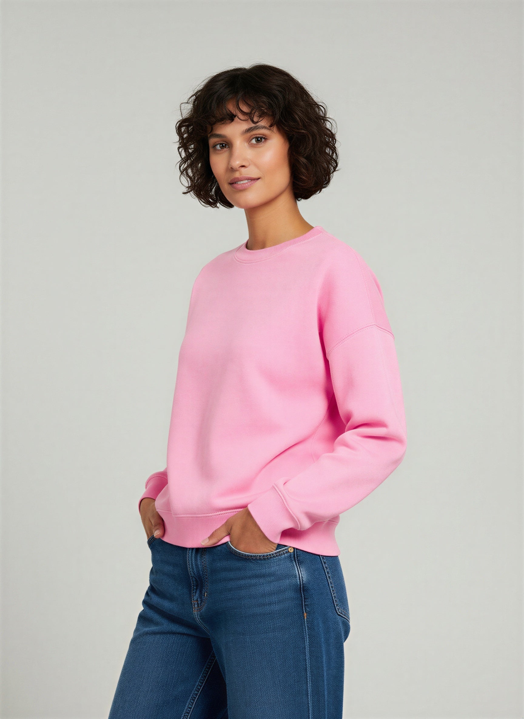 Off-Duty Fleece Crew - simple upper front