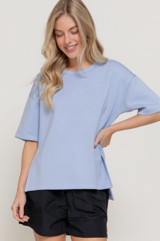 Rowan Oversized Scuba Knit Top