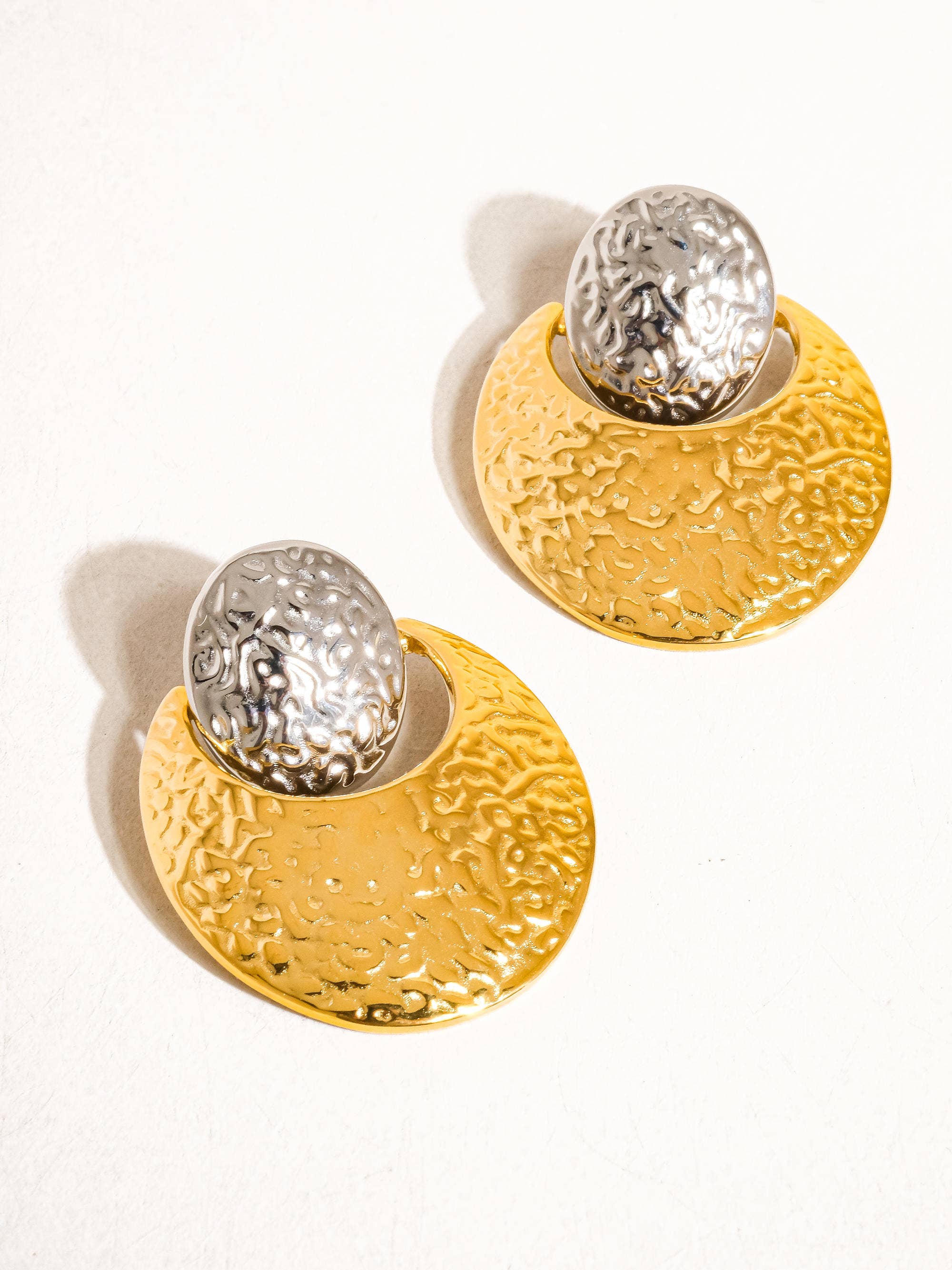 Keziah  Classic Round Hoop Earring
