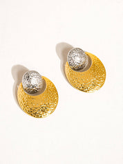 Keziah  Classic Round Hoop Earring