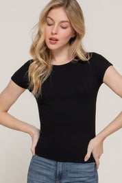 Nora Everyday Ribbed Tee