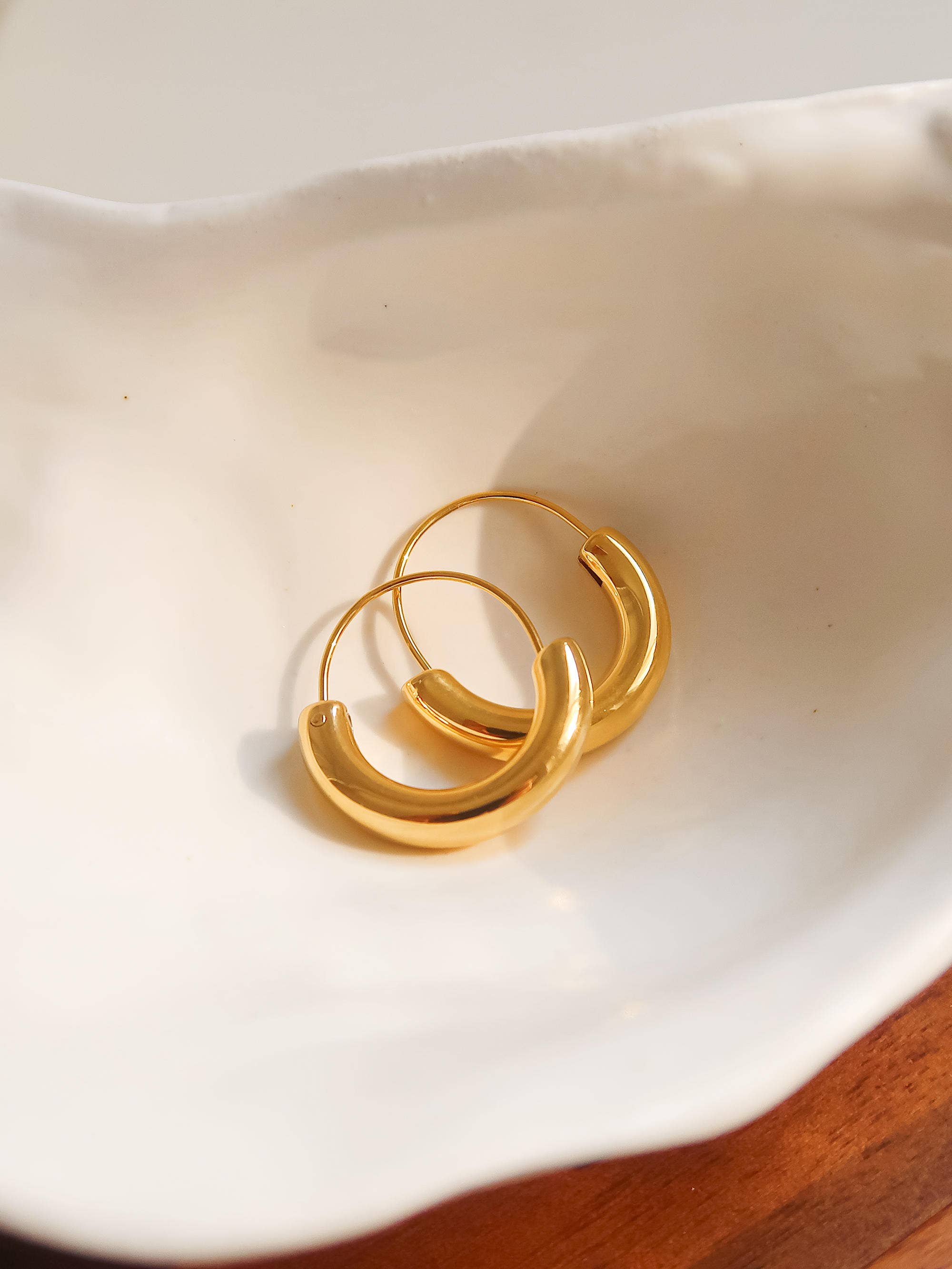 Mackenzie U-Shape Hoop Earring