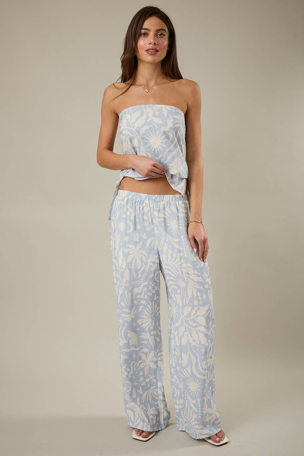 Liora Elastic Waist Pants