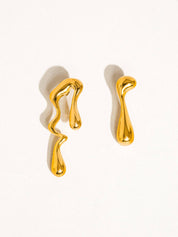 Roma  Mismatch Melted Earring