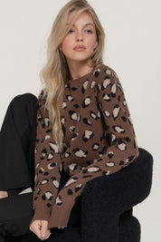 Monroe Leopard Sweater