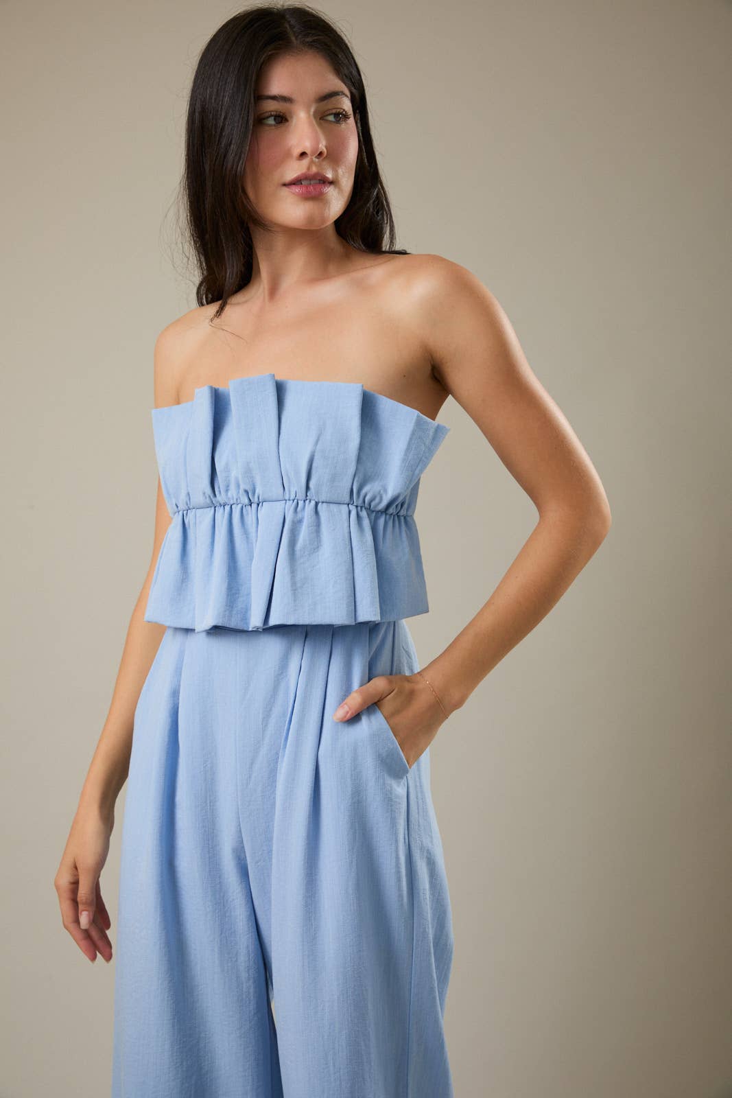 Celine Ruffle Jumpsuit