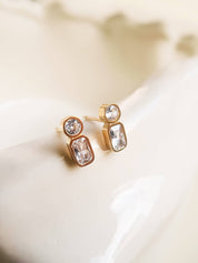 Zaid Mini CZ Stud