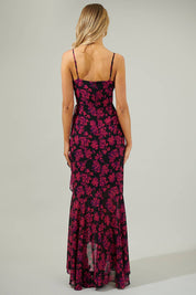 Doris Ruffle Maxi Dress