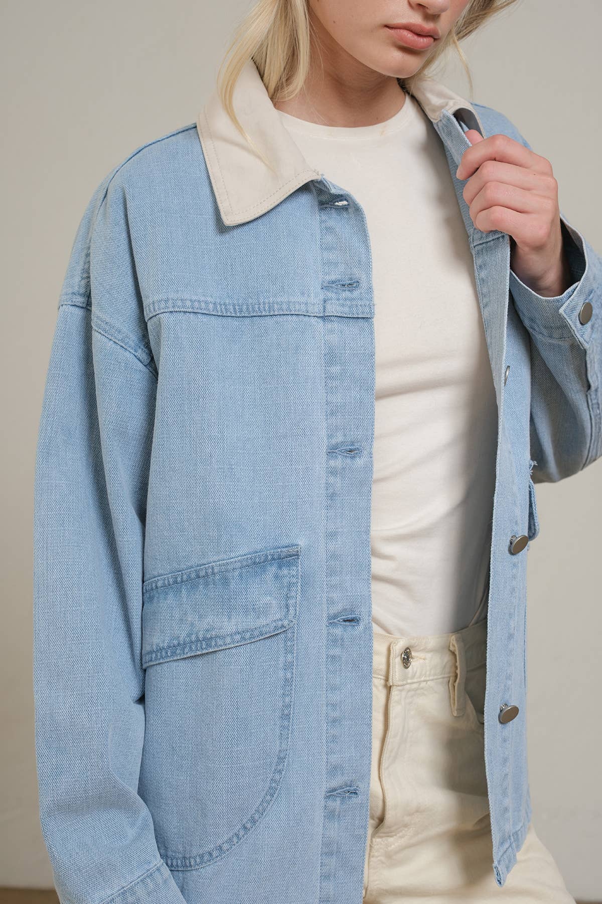 Winslow Contrast Denim Jacket