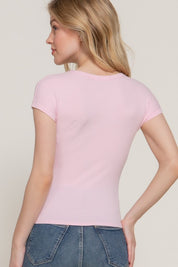 Nora Everyday Ribbed Tee