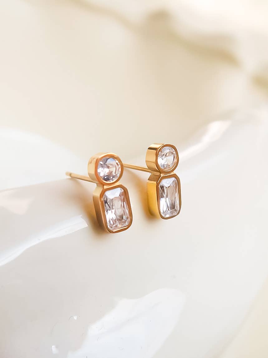 Zaid Mini CZ Stud