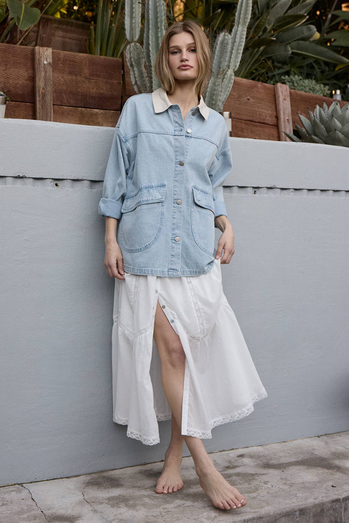 Winslow Contrast Denim Jacket