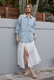 Winslow Contrast Denim Jacket