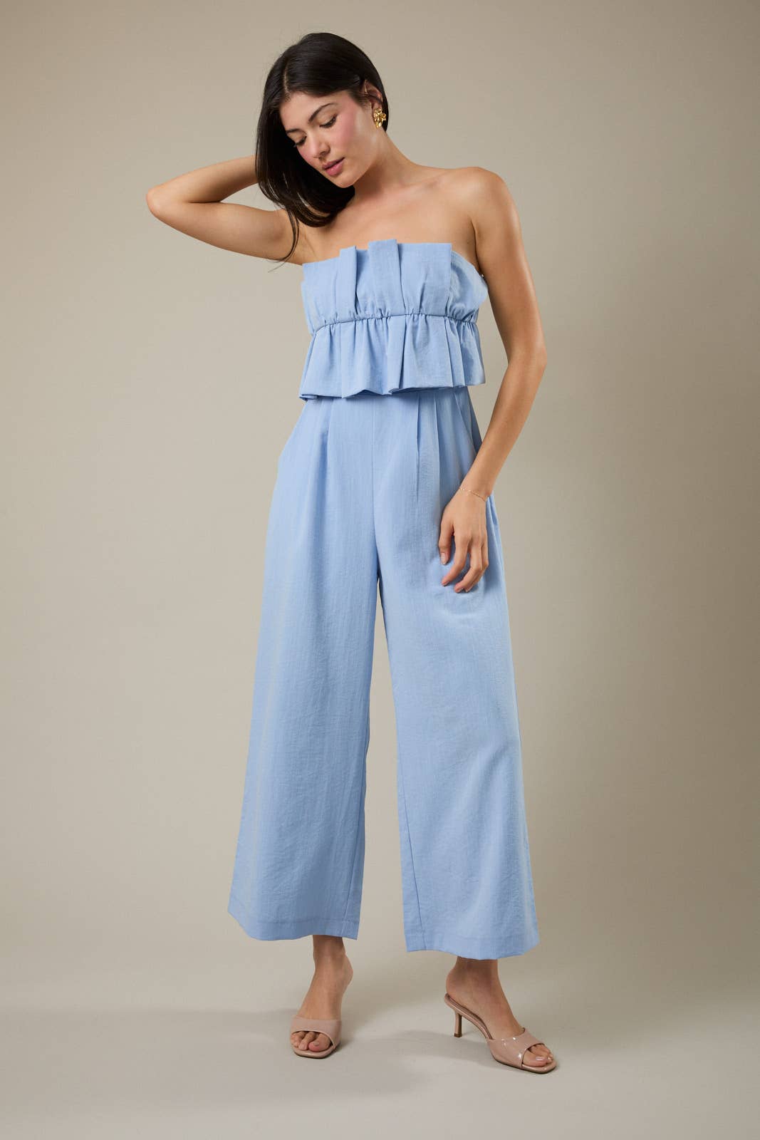 Celine Ruffle Jumpsuit