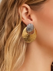 Keziah  Classic Round Hoop Earring
