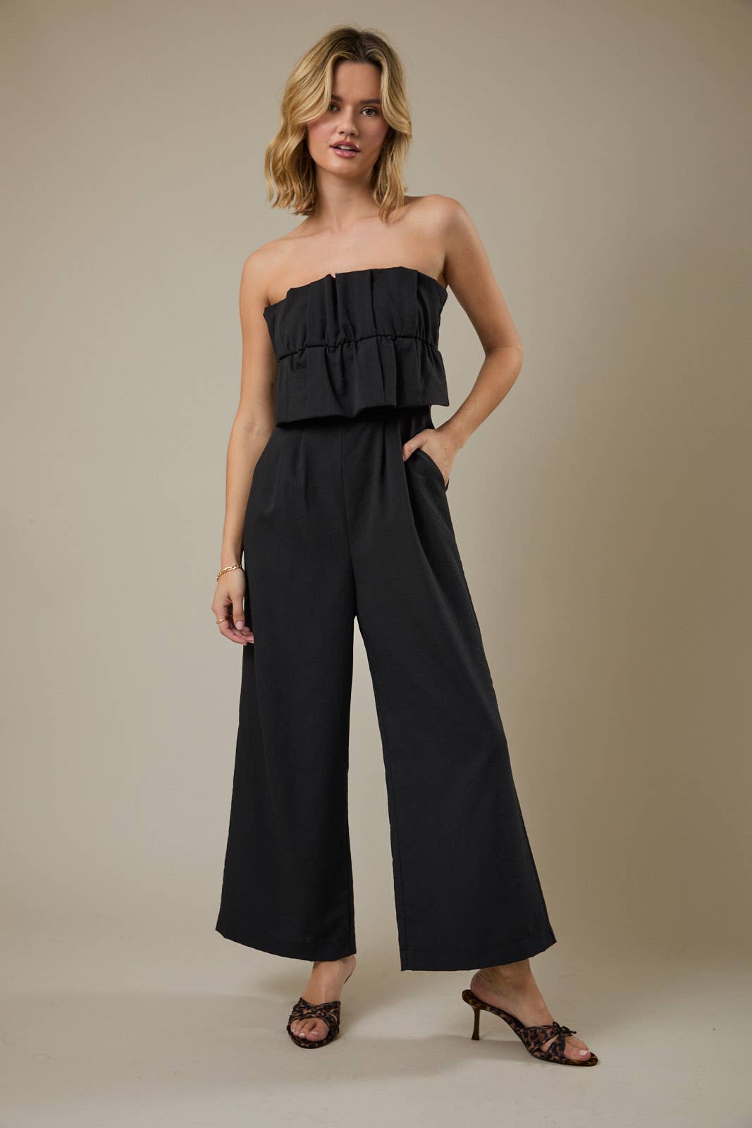 Celine Ruffle Jumpsuit