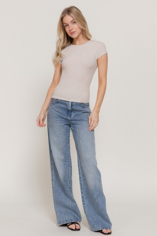 Nora Everyday Ribbed Tee