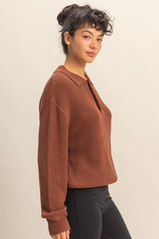 Hadley Statement Collar Sweater