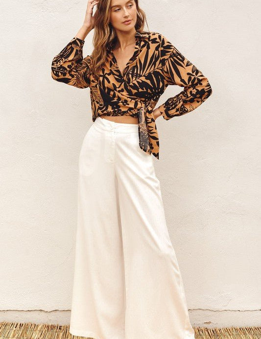 Savannah Wrap Blouse - Style Bar