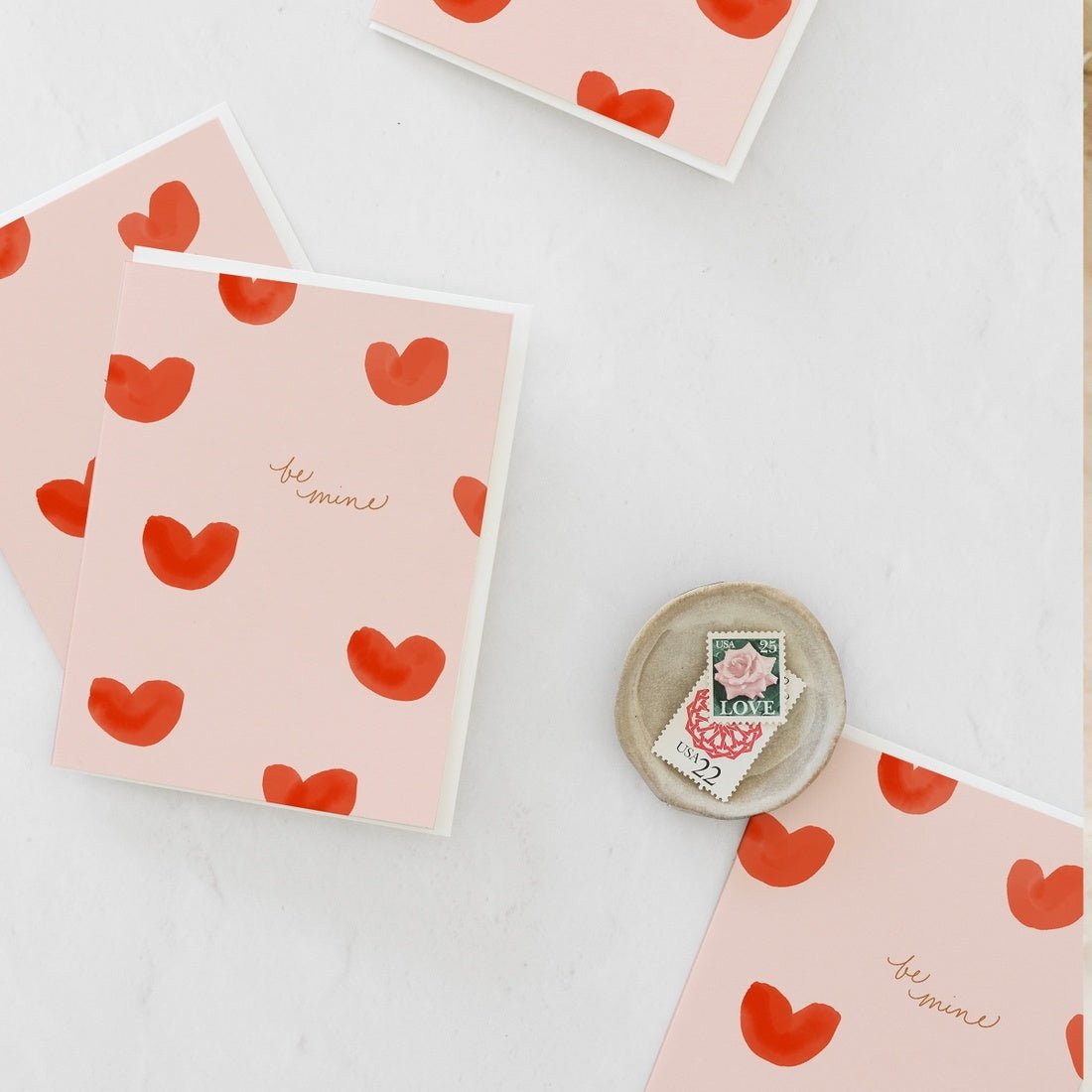 Be My Valentine Card - Style Bar