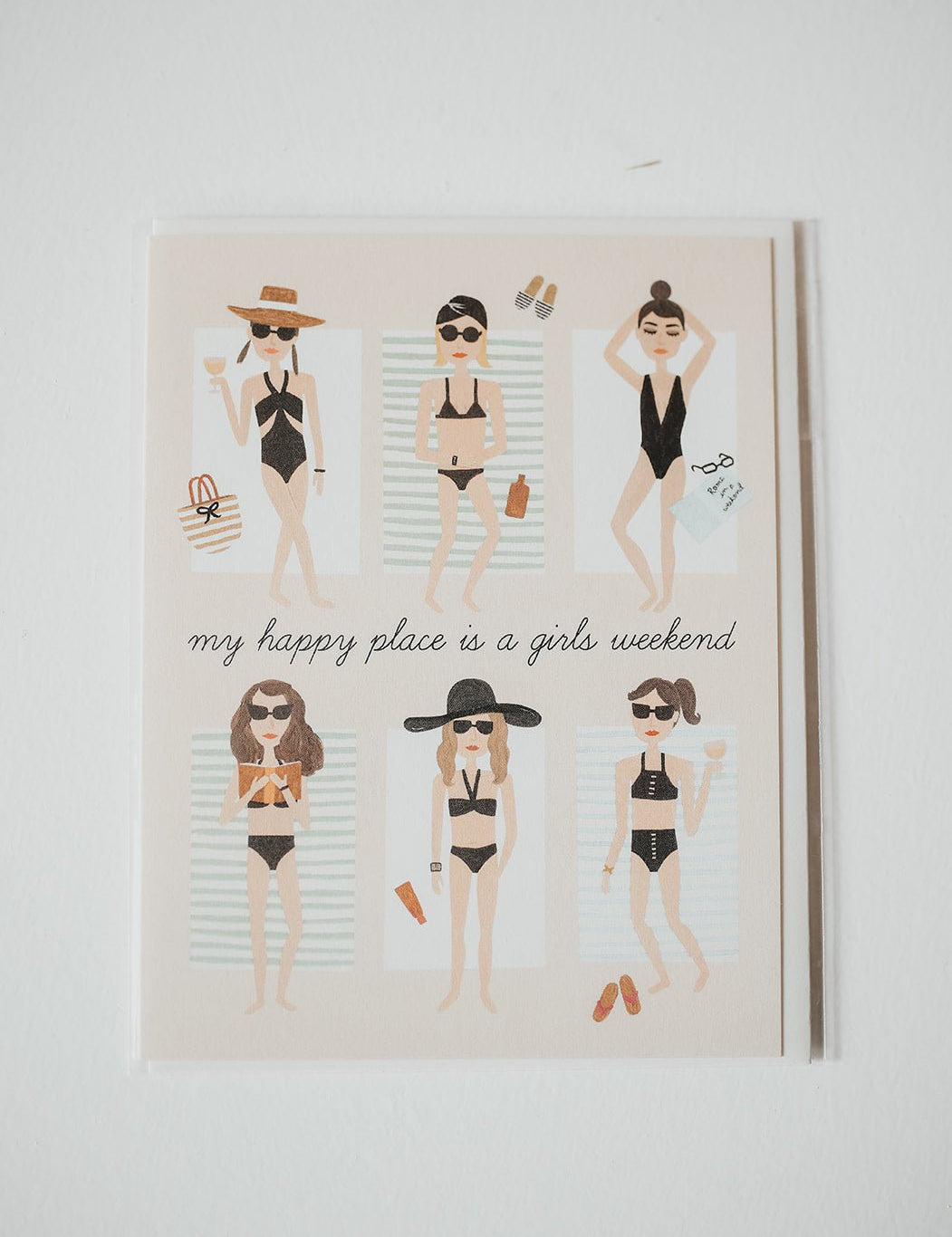 Happy Place Greeting Card - Style Bar
