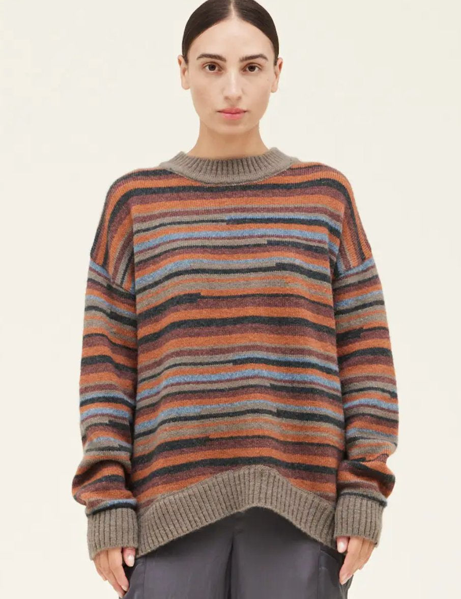 Stop Stripe Sweater - Style Bar