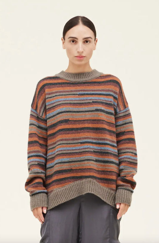 Stop Stripe Sweater - Style Bar