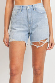 Vintage Boy Short - FINAL SALEPRODUCT DESCRIPTION: The Vintage Boy Short is bound to be your best friend this summer. Featuring a high rise waist and a looser fit through the leg, these comfy boyfriend fit shorts are easy to wear and move with you. With s