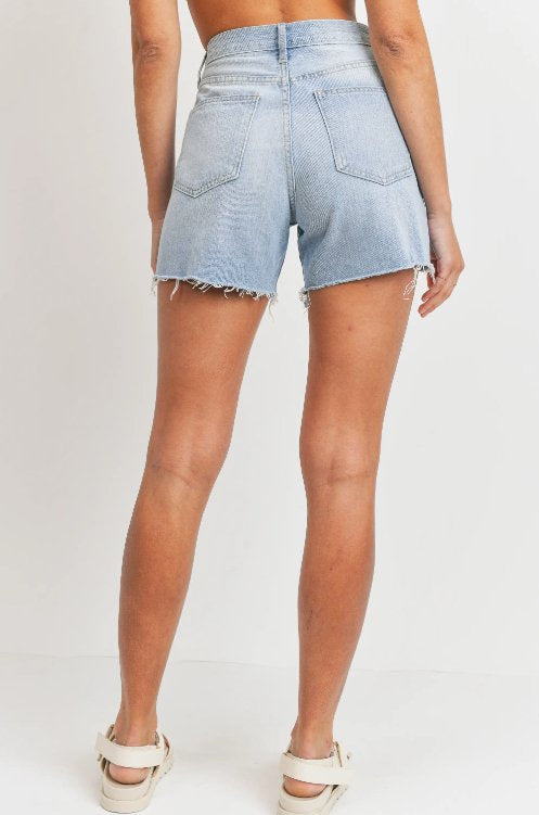Vintage Boy Short - FINAL SALEPRODUCT DESCRIPTION: The Vintage Boy Short is bound to be your best friend this summer. Featuring a high rise waist and a looser fit through the leg, these comfy boyfriend fit shorts are easy to wear and move with you. With s